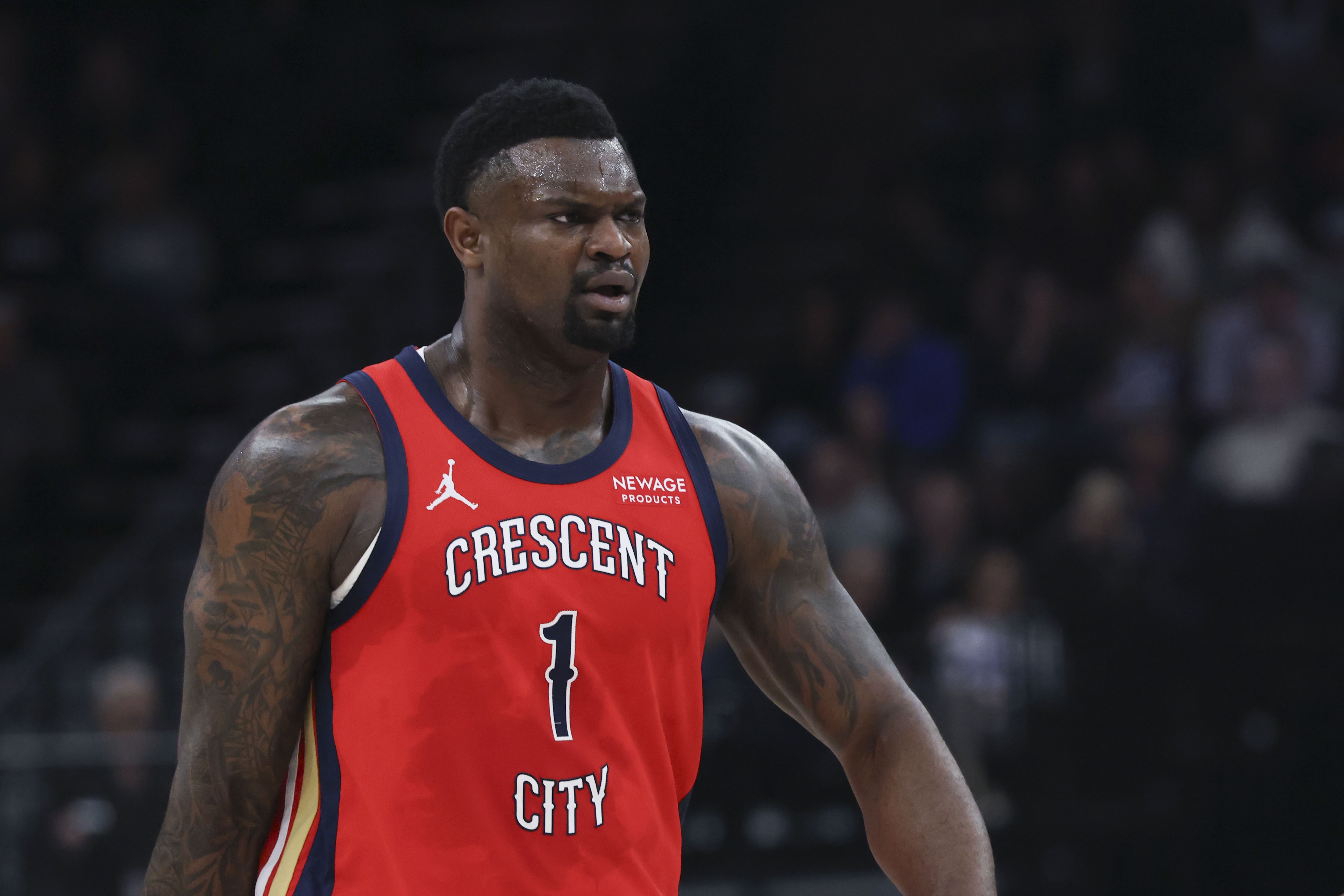 沙巴体育官网入口-高效表现但出现关键失误！锡安10中7&amp;罚球9中7 砍下21分5板2帽